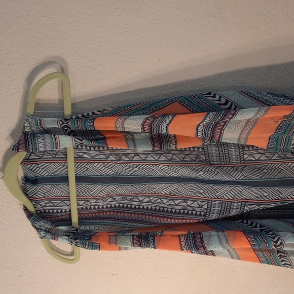 Other - Boho Vest Swim Cover M L Tassels Long Cover